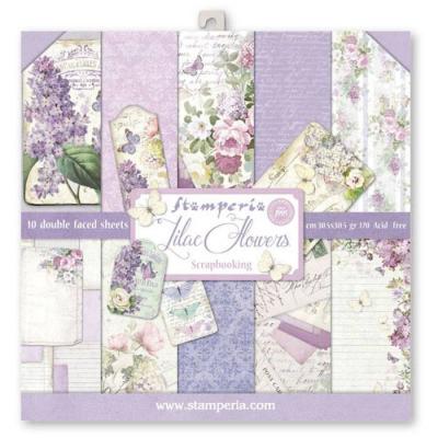 Stamperia Paper Pad - Lilac